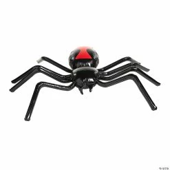 Cheap ✔️ 67 1/2" x 54" Jumbo Inflatable Spider 🧛 Halloween Decoration 🔥