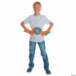 Best Pirce ⌛ Blue & Orange Superhero Accessories - 4 Pc. 🔥