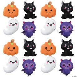Flash Sale 🛒 Bulk 💀 Halloween Kawaii Plush Characters - 48 Pc. ✨