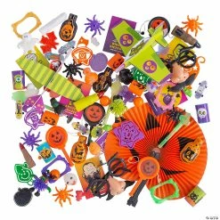 Promo 🧨 Bulk 🧛 Halloween Novelty Assortment - 250 Pc. 🎉