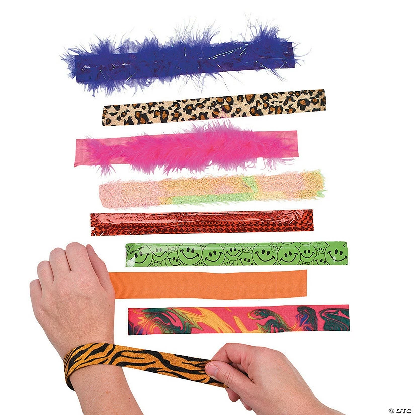 Hot Sale 👏 Bulk Slap Bracelet Assortment - 100 Pc. 🎁