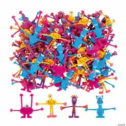 Cheapest ⭐ Bulk Wacky Monster Bendables - 144 Pc. 🎉