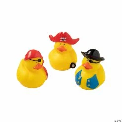Deals ⭐ Classic Pirate Rubber Ducks - 12 Pc. 💯