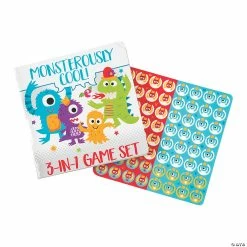 Cheap 🤩 Cute Monster 3-In-1 Game Sets - 12 Pc. ⭐