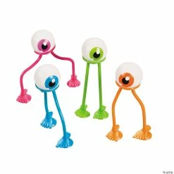 Top 10 ✔️ Eyeballs with Suction Feet Bendables - 24 Pc. 😀
