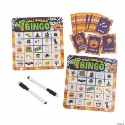 Hot Sale ✨ Ghoul Gang Dry Erase 🎃 Halloween Bingo Game 🎉
