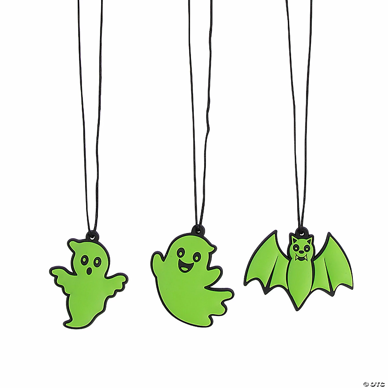 Best Sale ❤️ Glow-in-the-Dark 🦇 Halloween Characters Necklaces - 12 Pc. 😉 - Image 2