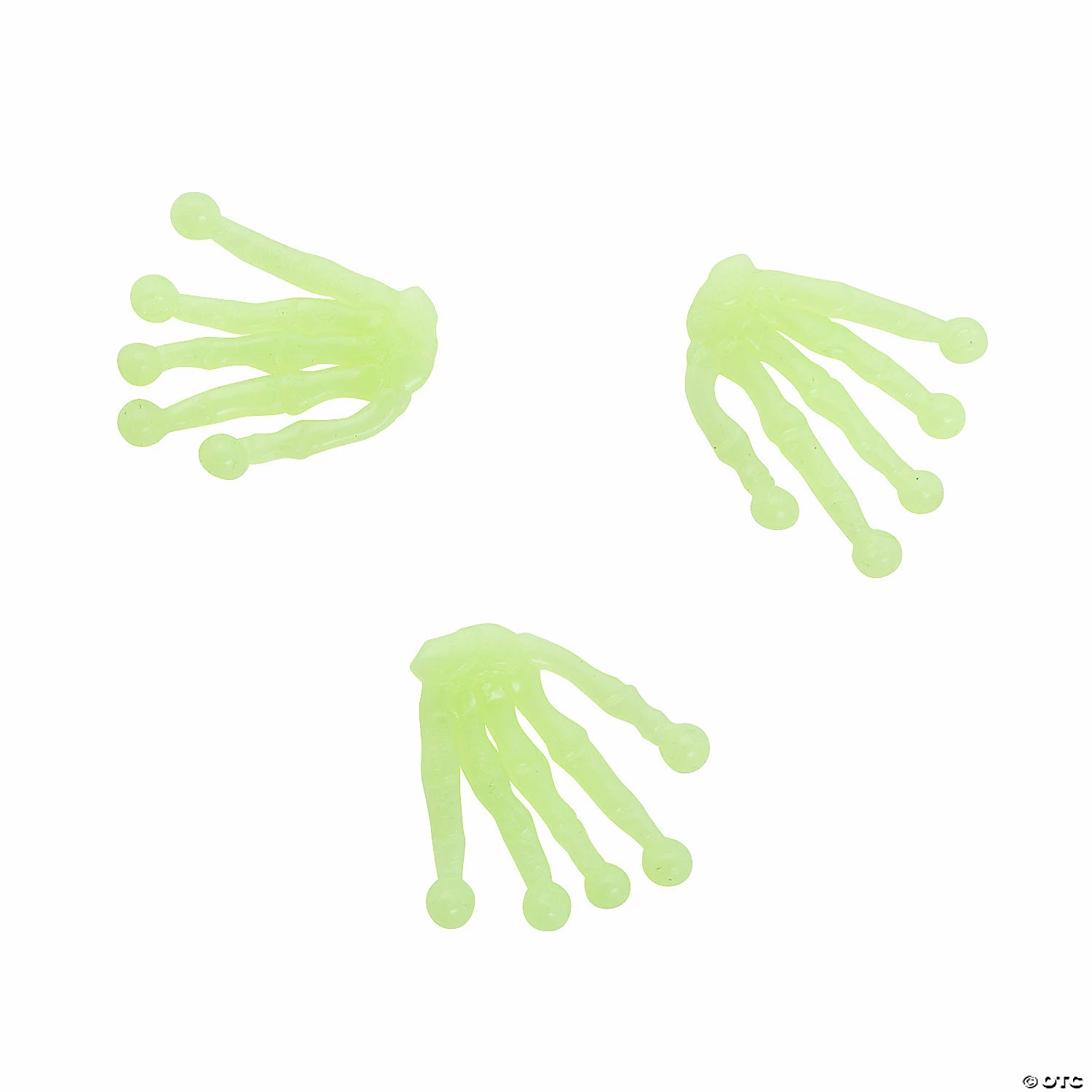 Cheap ๐ Glow-in-the-Dark ๐ Halloween Sticky Skeleton Hands - 48 Pc. โ - Image 2