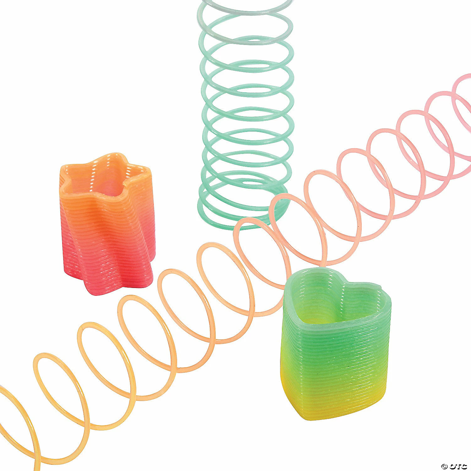 Best Sale ๐ Glow-in-the-Dark Mini Rainbow Magic Springs - 12 Pc. โ๏ธ - Image 2