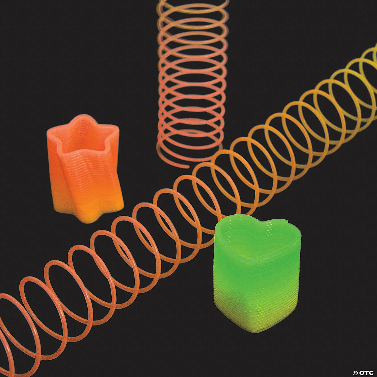 Best Sale ๐ Glow-in-the-Dark Mini Rainbow Magic Springs - 12 Pc. โ๏ธ