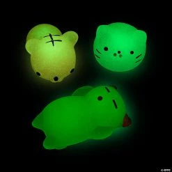 Hot Sale 🔥 Glow-in-the-Dark Mochi Squishies - 12 Pc. 🔥