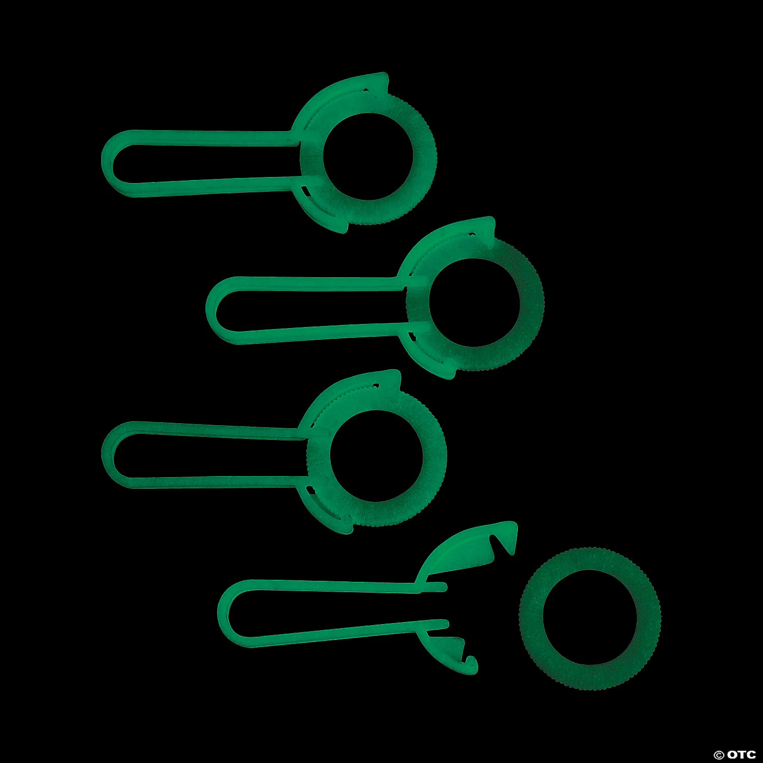 New ๐ Glow-in-the-Dark Shooting Star Disc Shooters - 24 Pc. ๐ - Image 2