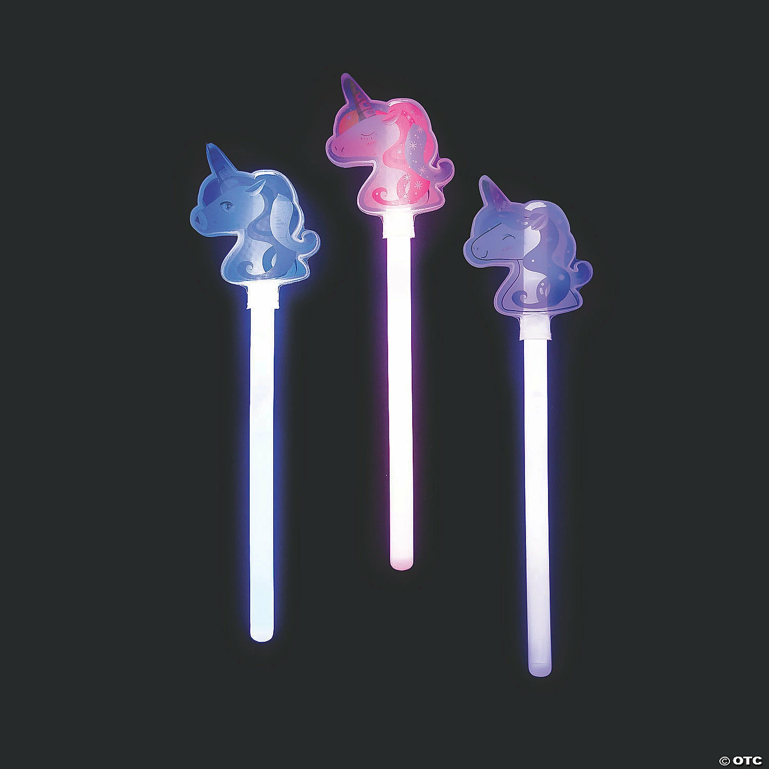 Promo ✔️ Glow Unicorn Wands - 12 Pc. 👏