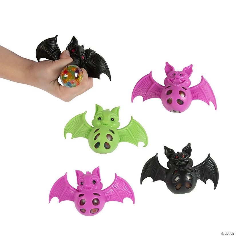 Flash Sale ❤️ Halloween Bat Water Bead Squeeze Toys - 12 Pc. ⭐