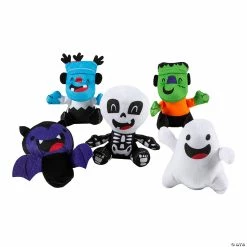 Best reviews of 🛒 Halloween Character Bat Ghost Skeleton Monster Plush Toy Assortment - 50 Pc. 🤩