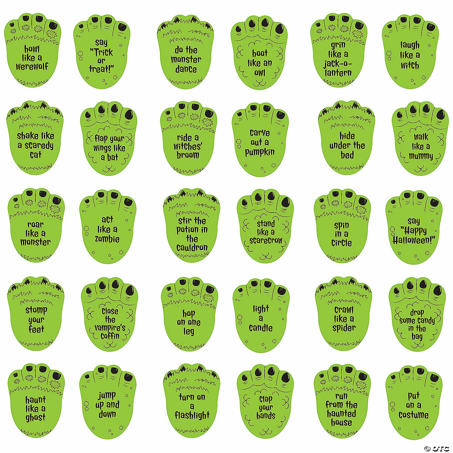 Wholesale π Halloween Monster Feet Musical Game β