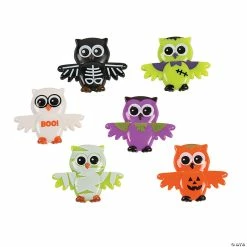 Brand new 👍 Halloween Owl Characters - 48 Pc. 👏