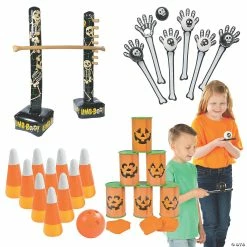 Deals ⌛ Halloween Party Games Kit - 4 Pc. 👍