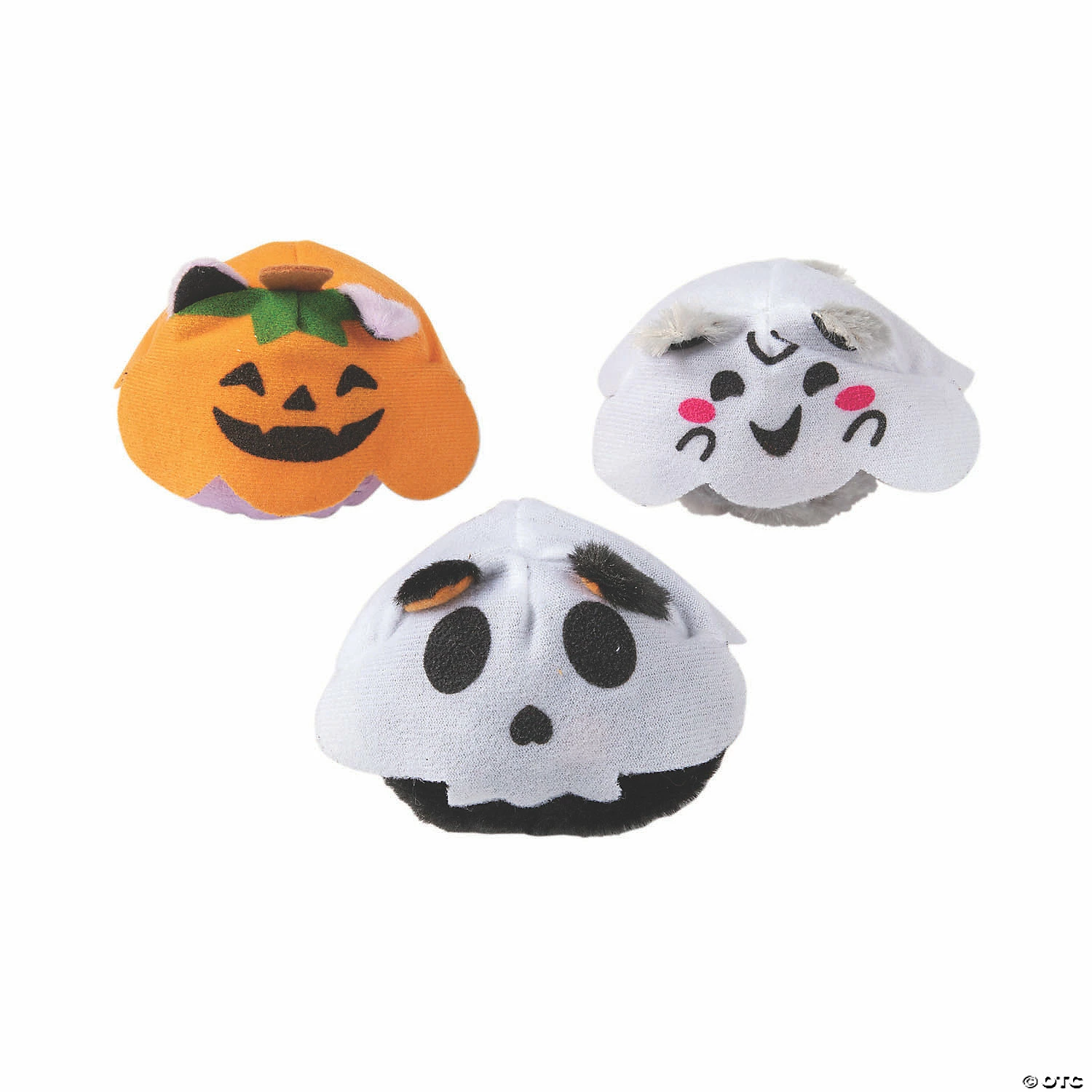 Brand new 😀 Halloween Silly Stuffed Cats in Ghost Costumes - 12 Pc. 🎉