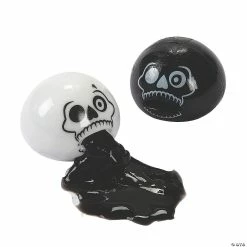 Hot Sale ⌛ Halloween Slime Sucker Skull Toys - 12 Pc. 🔥