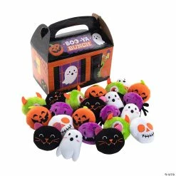 New 🔥 Haunted House with Stuffed 🧛 Halloween Characters Kit - 25 Pc. 😉