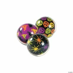 Cheap 👍 Iconic 🦇 Halloween Bouncy Ball Assortment - 12 Pc. 🤩
