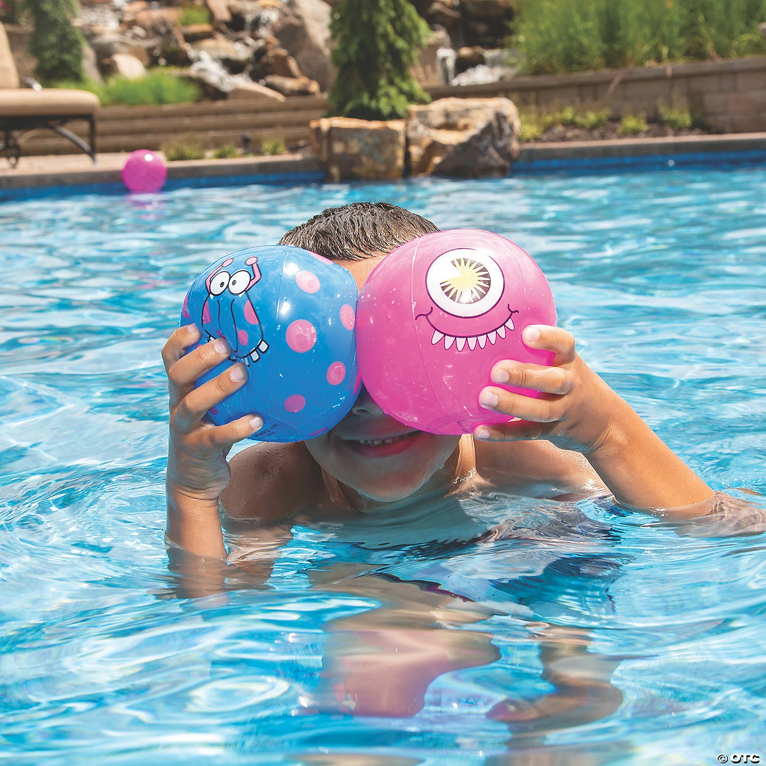 Discount ๐ฏ Inflatable 5" Monster Mini Beach Balls - 12 Pc. ๐ - Image 2
