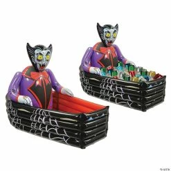 Flash Sale 👍 Inflatable Vampire Coffin Cooler ⭐