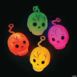 Best reviews of 🤩 Light-Up Skull Puffer Ball YoYos - 12 Pc. 👍