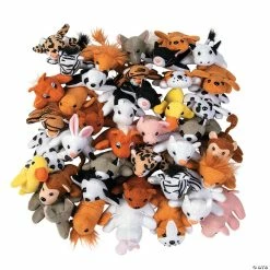 Promo 🔔 Mini Stuffed Animal Assortment - 50 Pc. 🎁