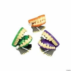 Best reviews of 😍 Monster Wind-Up Chomping Teeth - 12 Pc. 👏