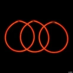Best Sale ✔️ Orange Glow Necklaces - 50 Pc. ⌛