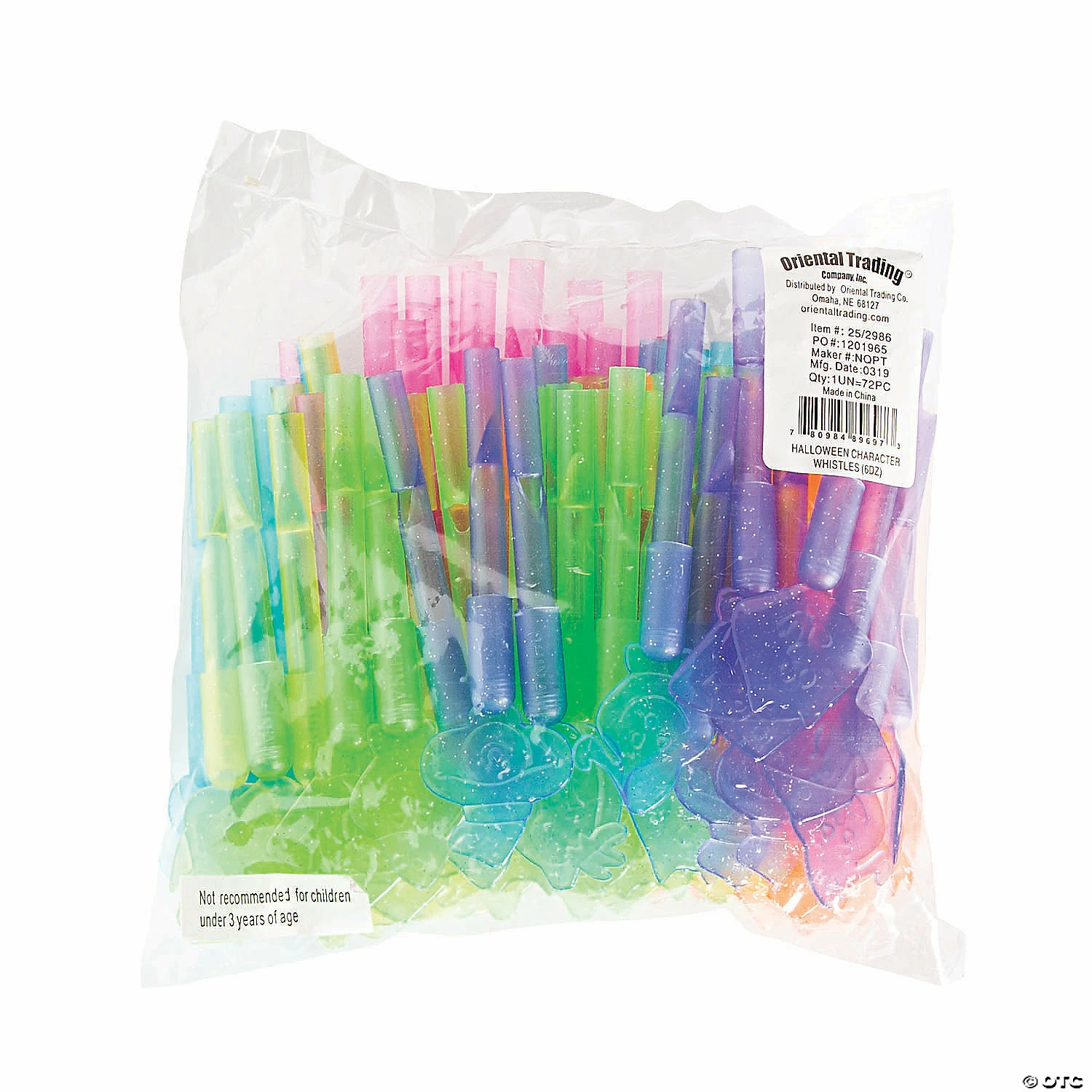 Best Pirce ๐ Pastel ๐ง Halloween Character Whistles - 72 Pc. ๐ - Image 3