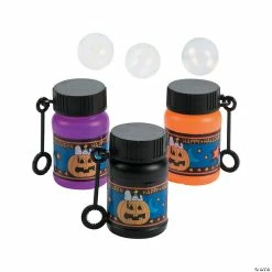 Brand new 🎁 Peanuts® 💀 Halloween Mini Bubble Bottles - 24 Pc. 🥰