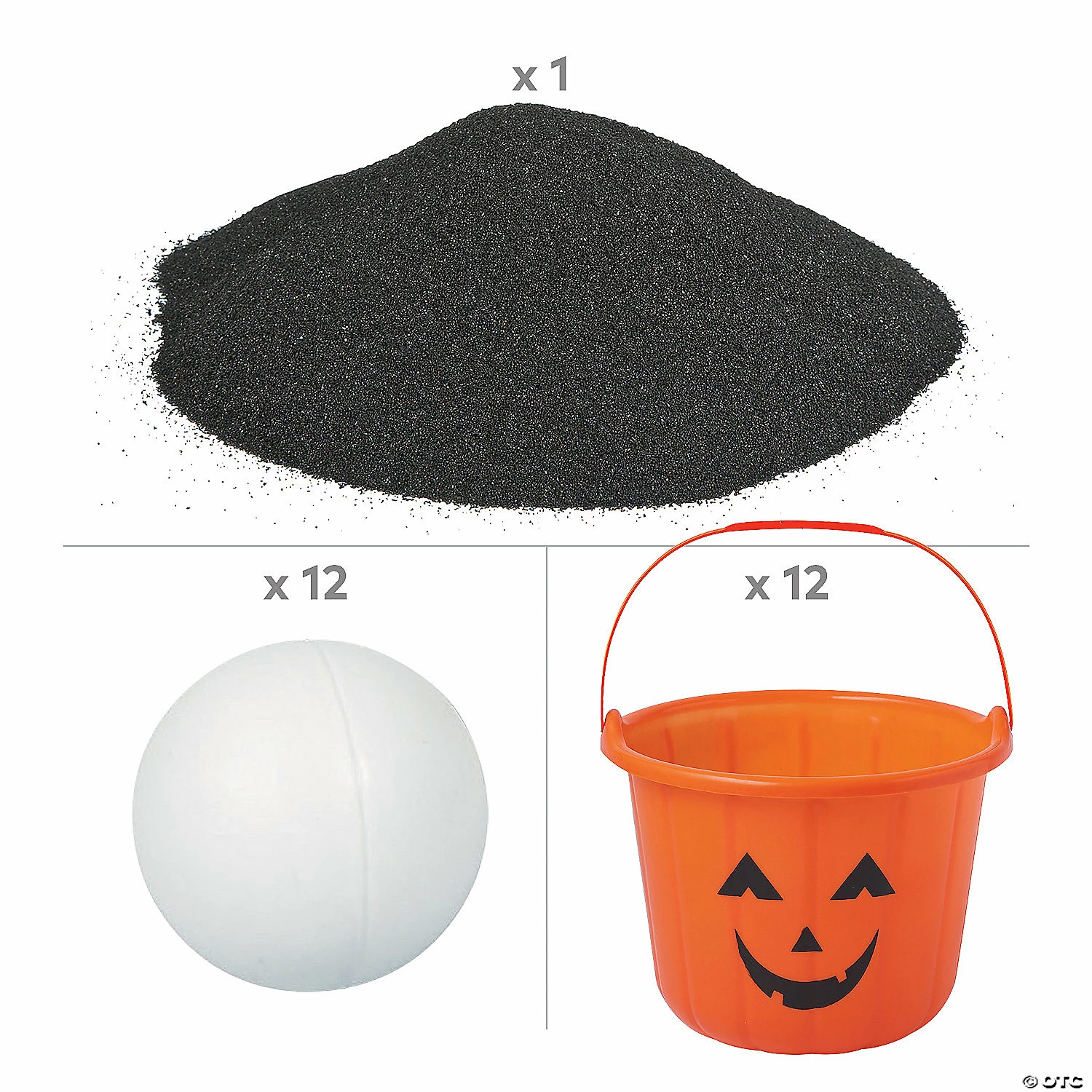 Best Pirce ๐ Pumpkin Bucket Ball Game with Sand Kit - 12 Games โ๏ธ - Image 2