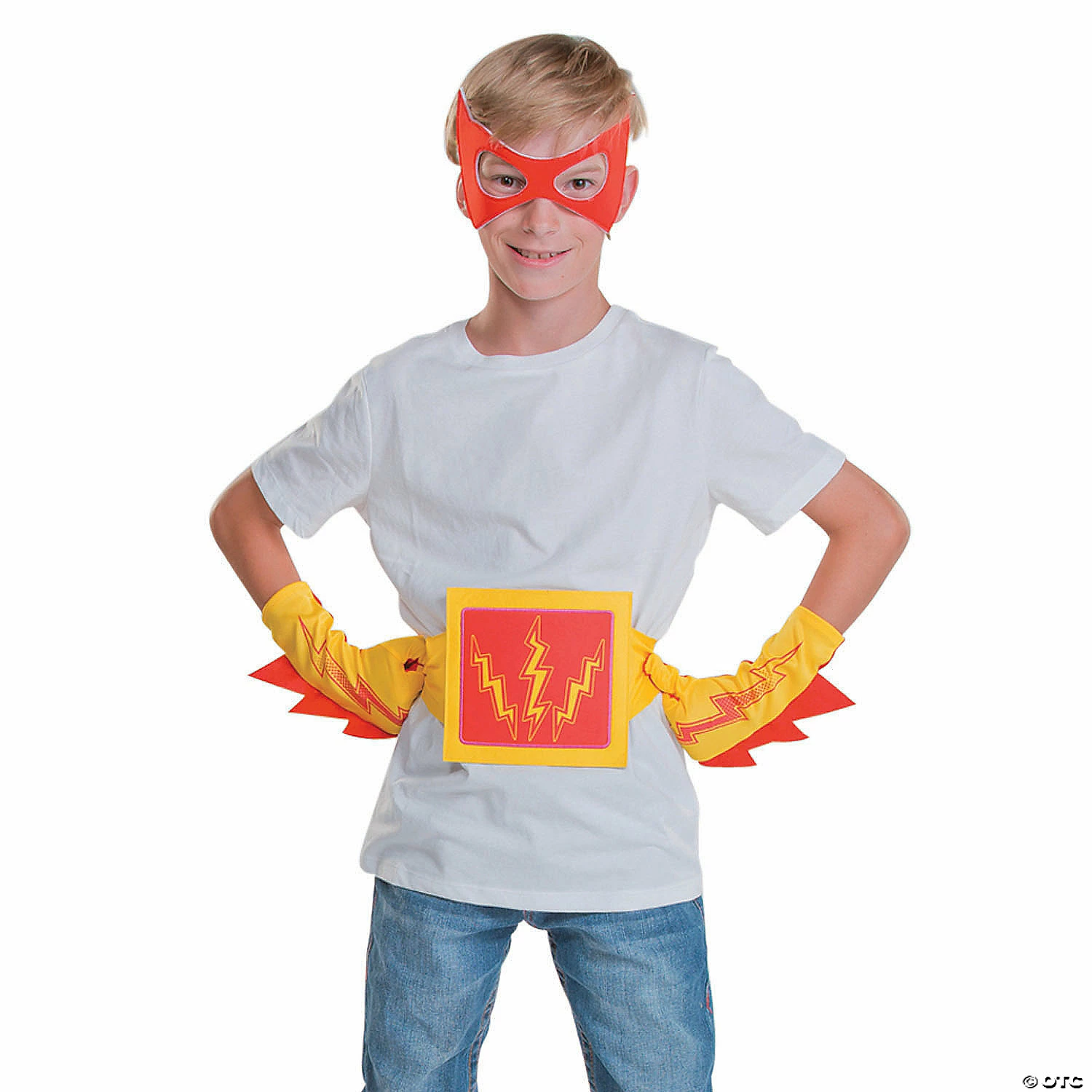 Flash Sale ๐ Red & Yellow Superhero Accessories - 4 Pc. ๐คฉ
