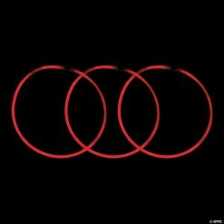 Outlet 🌟 Red Glow Plastic Necklaces - 50 Pc. 🔥