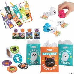 Deals 👏 Religious 🎃 Halloween Handout Kit for 48 🔥