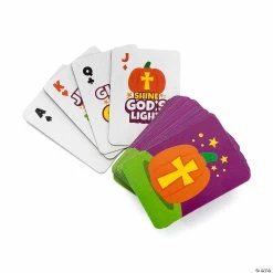 Top 10 🛒 Religious Pumpkin Mini Playing Cards - 24 Pc. 🛒