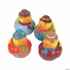 Discount 😉 Scarecrow Rubber Ducks - 12 Pc. ❤️