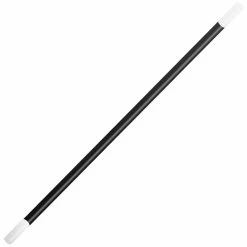 Outlet ✔️ Skeleteen Black Cane 1920s Accessory - Theatrical Plastic Dance and Walking Canes Accessories with White Caps Prop for Adults and Children 😉