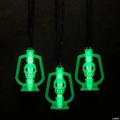Best deal 😀 Skull Lantern Necklaces with Glow Stick - 12 Pc. 🧨