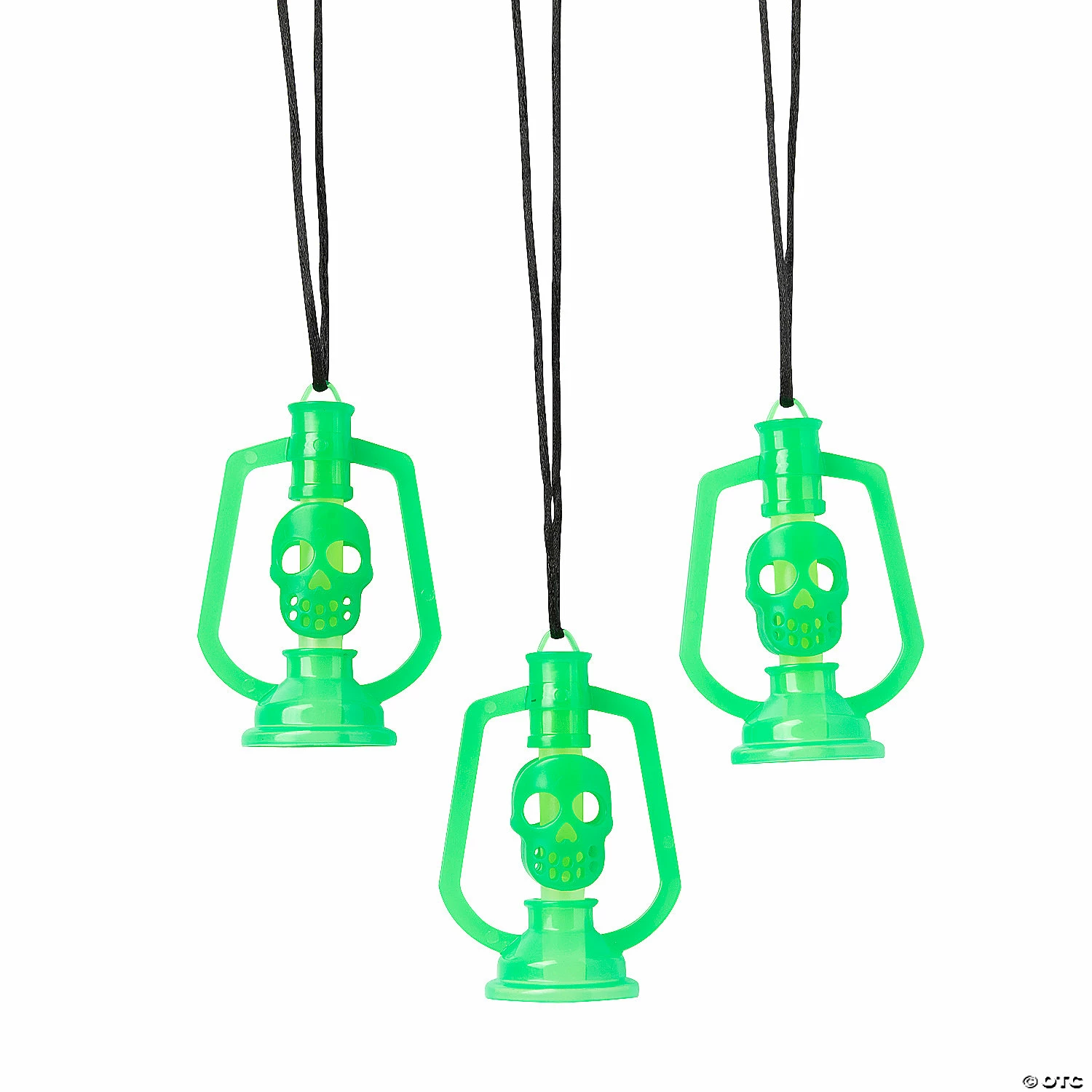 Best deal π Skull Lantern Necklaces with Glow Stick - 12 Pc. 𧨠- Image 2