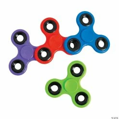 Buy ⌛ Solid Color Fidget Spinner Assortment - 12 Pc. 🌟