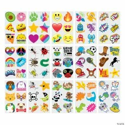 Best Sale ✔️ Temporary Tattoo Assortment - 720 Pc. 🎁