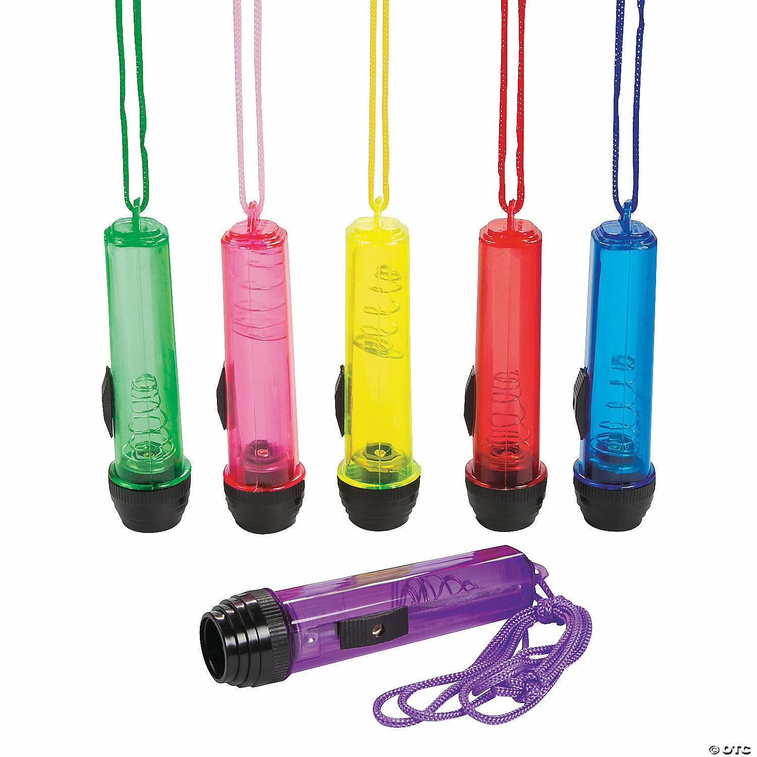 Hot Sale ๐งจ Transparent Flashlights on A Rope - 12 Pc. ๐