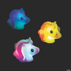 Buy 🌟 Unicorn Light-Up Rings - 12 Pc. ✔️