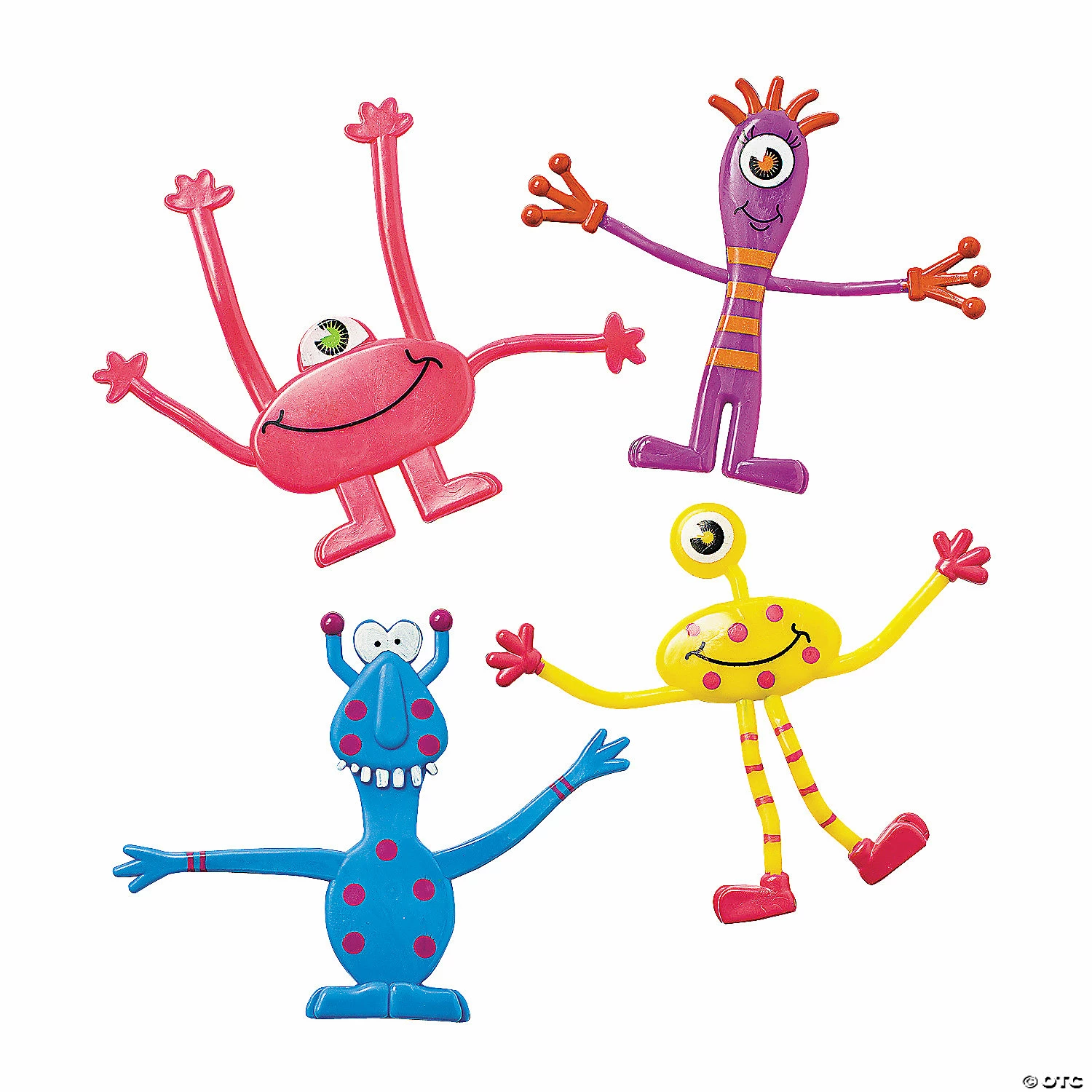 Best Sale 😀 Wacky Monster Bendables - 24 Pc. 😍